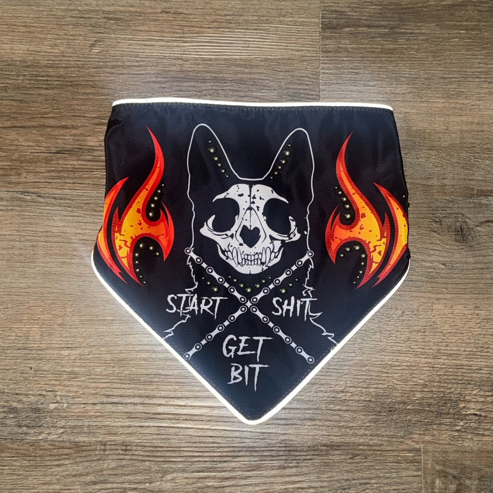 HAIR GLOVE Dog Bandanna Large Dog